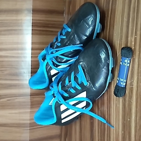 adidas Other - Adidas black blue cleats male 5